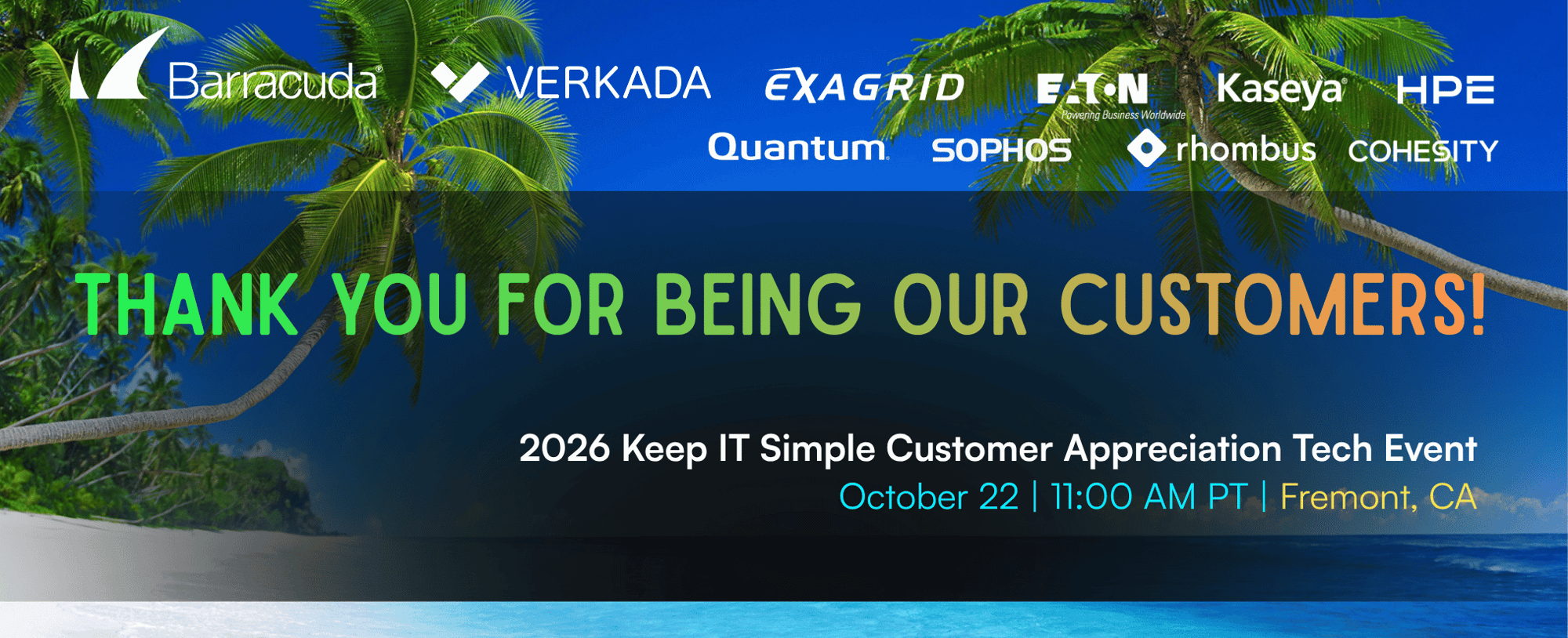 2026 Tech Event Banner - Thank you